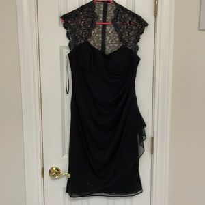 Xscape Black Cocktail Dress